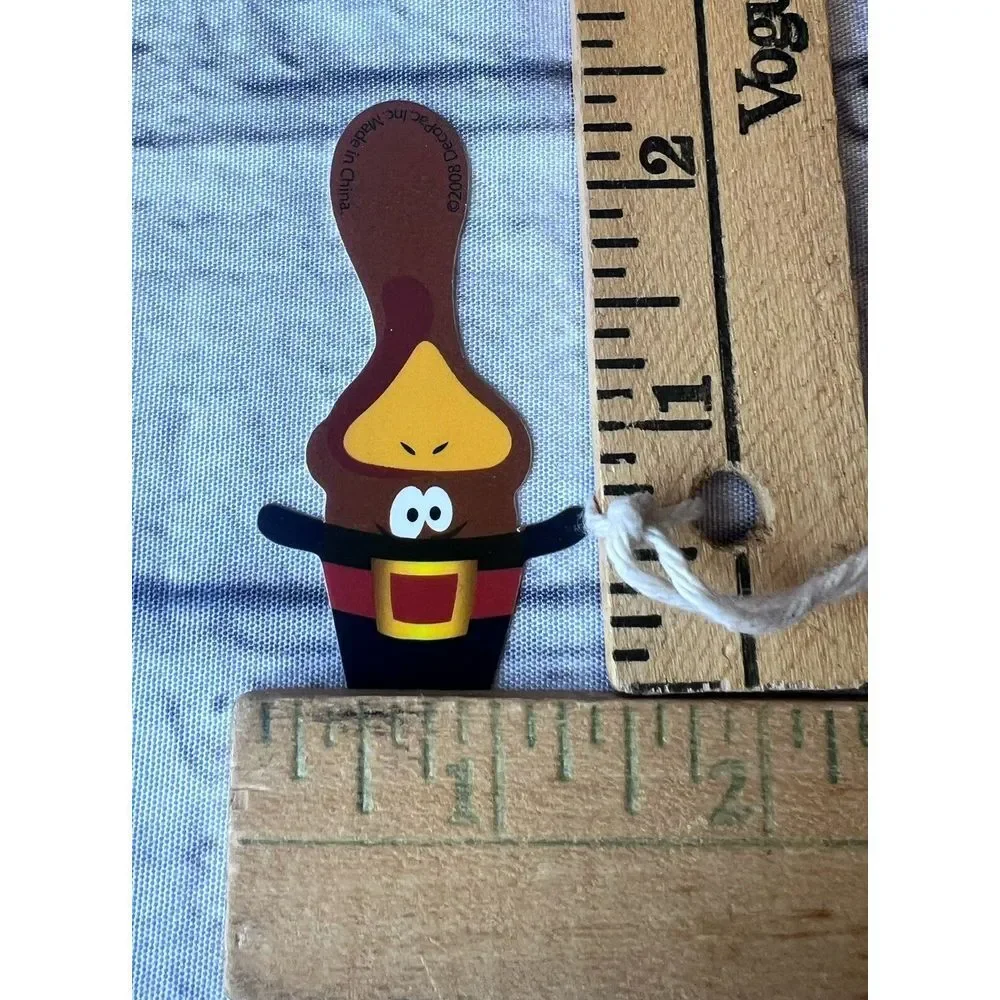 Thanksgiving‎ Turkey Cupcake Decopics-Poly Toppers 72 ct.